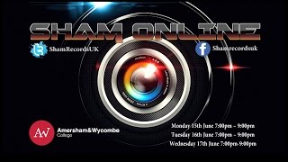 Sham Online Monday 15th June 2015 Live Music Stream from Amersham and Wycombe College [upl. by Thilde]