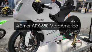 Krämer APX350 MA  Spec Race Bike for MotoAmerica 2025 Kramer Powered by KTM 350 [upl. by Eneleahs]