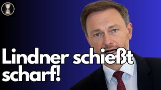 Christian Lindner greift Scholz scharf an – PolitikKrise im Kabinett 2024  Lindner vs Scholz [upl. by Eceirehs]