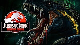 AN INDORAPTOR MASSACRE FALLEN KINGDOM MOD  Jurassic Park Operation Genesis Mod Spotlight [upl. by Assilym]