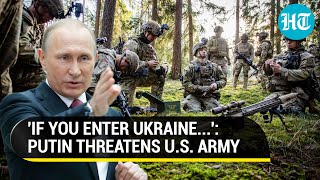 Putin Shoots Down Macrons Troops In Ukraine Idea Warns US Army Russia Will Treat You As [upl. by Leslie]