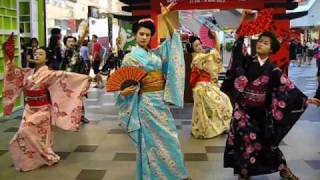 Geisha dancing to Lady Gaga quotBad Romancequot  Tampines 1 [upl. by Henry992]