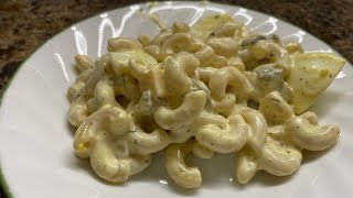 Macaroni Salad Racipe [upl. by Annaiek36]