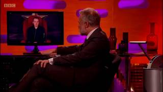 Guy Ritchie gives Charlie Hunnam the real sword from King Arthur on Graham Norton Show [upl. by Eniamaj]