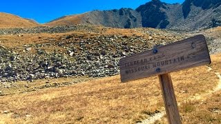 Missouri Belford and Oxford  Colorado 14er Extreme Dayhike [upl. by Gildus]