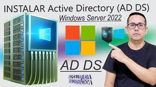 Como INSTALAR Active Directory AD DS  WINDOWS SERVER 2022 [upl. by Leuneb850]