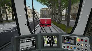 TramSim Vienna 2024 A Bit of sightseeing [upl. by Anicnarf]