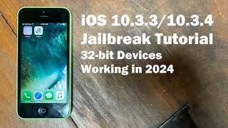 iOS 10331034 Jailbreak Tutorial 32bit Working 2024 iPhone 5 iPhone 5c iPad 4 [upl. by Bess]