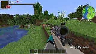 Efsane Silahlar  Minecraft Timeless and Classics Guns Mod [upl. by Eidnim388]