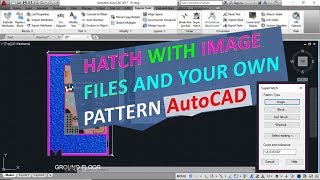 How to use superhatch Command in autocad  SUPERHATCH  How to Apply Texture Image to 2D Object [upl. by Anny539]