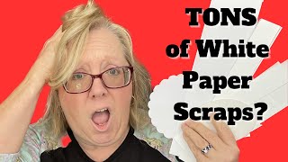 Brilliant Ideas for White PAPER SCRAPS [upl. by Gardia]