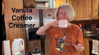 How To Make Vanilla Coffee Creamer [upl. by Amaris]