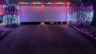 Twinkly lights transform the house Christmas lights install [upl. by Mandal]