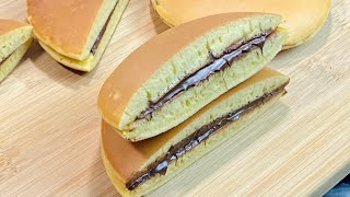 LA RECETTE EXPRESS DES PANCAKES JAPONAIS QUI FAIT FUREUR❗️Dorayaki au chocolat🍫 Deli Cuisine [upl. by Hsiekal]