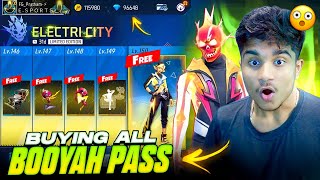 New Booyah Pass is OP 😍 How To Get Free 🤫💎  Free Fire Max [upl. by Aryam]