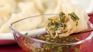 Sui Gyoza Recipe Boiled Shrimp and Pork Dumplings  Jiaozi  Cooking with Dog [upl. by Asila]