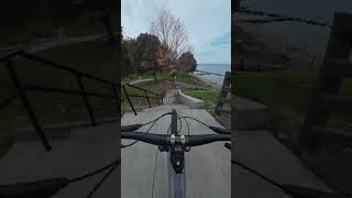 Lake Erie Park Free Ride mtb freeride cleveland ohio lakeerie playground shorts [upl. by Nirrok]