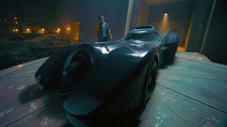 Batcave and Batmobile  THE FLASH 4k HDR [upl. by Brunell]