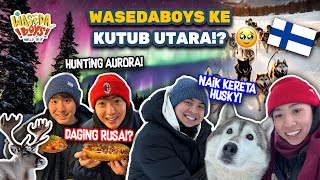 EXPLORE KUTUB UTARA KERETA HUSKY HUNTING AURORA KULINER UNIK DLL  WORLD TRIP [upl. by Housen588]