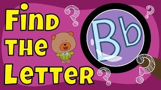 Letter Game  Find the Letter B  The Singing Walrus [upl. by Aniram901]