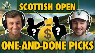 Scottish Open OneandDone picks [upl. by Annoirb239]