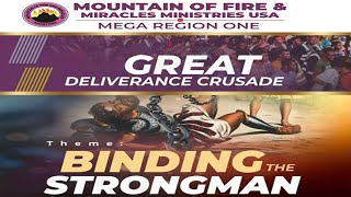 MFM MEGA REGION 1  GREAT DELIVERANCE CRUSADE BINDING THE STRONGMAN  DAY 1  9212024 [upl. by Cohligan]