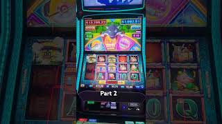 Huff N More Puff Mega Hat Bonus Part 2 Choctawcasino slotmachine [upl. by Lewanna703]