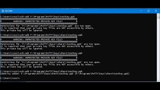 SSH «UNPROTECTED PRIVATE KEY FILE» WINDOWS 10 [upl. by Einatirb]
