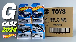 Unboxing Hot Wheels 2024  G Case [upl. by Balduin981]