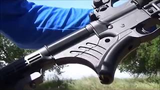 LedgeGrip Information and Shooting Demo for Featureless AR15 grip in California [upl. by Latoya188]