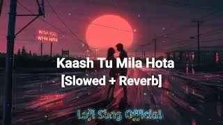 Kaash Tu Mila Hota  Lofi Slowed  Reverb Jubin Nautiyal Full Lofi Song [upl. by Attelrahc]