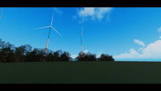 wind turbine demolition [upl. by Niraj]