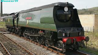 Preserved Bulleid Pacifics as of October 2024 [upl. by Salema]