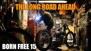 1940 Harley Davidson Born Free Build  The long Road Ahead [upl. by Neilla763]