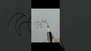 Crab Line art drawing for Beginners shorts [upl. by Tlihcox]