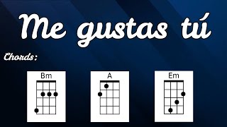 Me gustas tu  Ukulele Play Along [upl. by Alick]