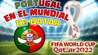 PORTUGAL en el mundial de QATAR 2022 countryball [upl. by Sammie]