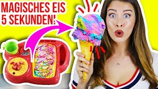 MINI KÜCHE für MAGISCHES EIS in NUR 5 SEKUNDEN 🦄😲 DIY EXPERIMENT [upl. by Kcirddec]