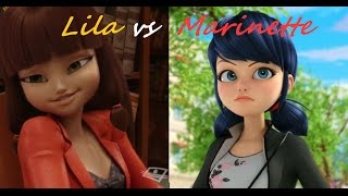 Lila vs Marinette Volpina vs Ladybug Freak the Freak out AMW [upl. by Emilio]