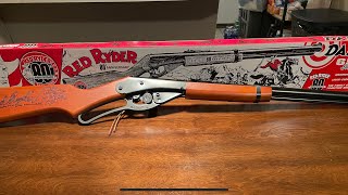 Red Ryder BB Gun Review  80th Anniversary Red Ryder Unboxing [upl. by Marlow]