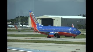 Southwest 737 Ft Lauderdale FLL to Orlando MCO Full Flight [upl. by Emiline]