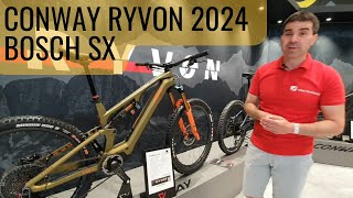 Conway Ryvon 2024  leichtes EMTB mit Bosch SX  Tretmühle Stuttgart [upl. by Neumann]