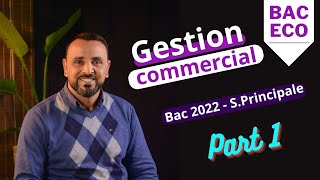 bac 2022 session principale part 2 gestion commerciale [upl. by Igal]