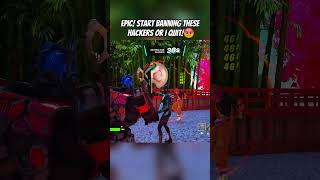 Ban these hackers EPIC fortnite fortclips memes fypシ゚ shorts [upl. by Shelley369]