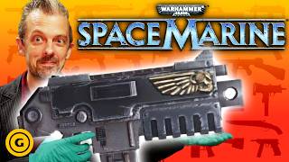 Firearms Expert Reacts To Warhammer 40K Space Marine’s Guns [upl. by Lesnah617]