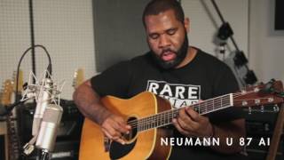 Neumann U 87  Acoustic Guitar Mic Shootout [upl. by Huskamp]