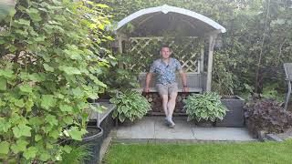 Summer June 2024 sub tropical Garden tour Uk England [upl. by Assenev]