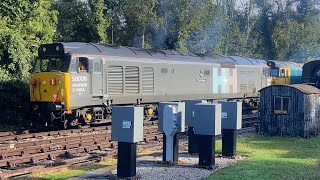 50008 and 50042 at Bodmin Parkway turning around [upl. by Trinity]