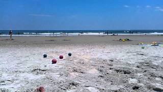 Juggling at Wrightsville Beach AK [upl. by Rubel859]