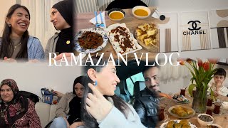 GÖRÜMCEME IFTARA DAVETLİYİZ KALABALIK AİLE SOFRASI FATMA ABLAYLA TADIM YAPTIK  GÜNLÜK VLOG [upl. by Hailed]